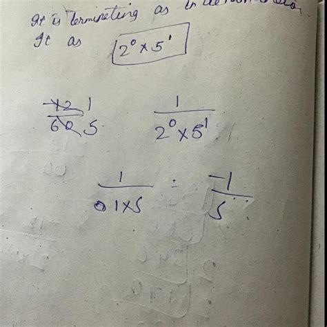 Without actual division find that -12/60 is terminating or non ...