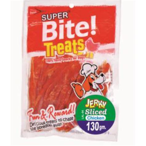 Super Bite Jerky Sliced Chicken (Pes02) 125 gms : Buy Super Bite Jerky ...