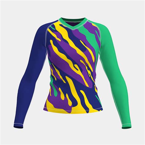 Women’s Long Sleeve Rash Guards: Customized rashguards