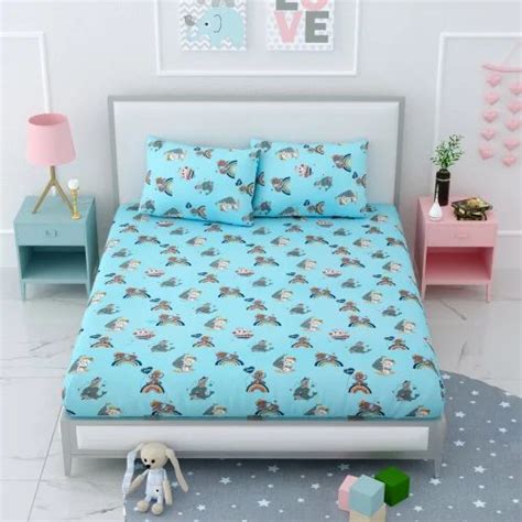Kids Collection - Printed Kids Bed Sheet 100x108 (1+2) Manufacturer ...