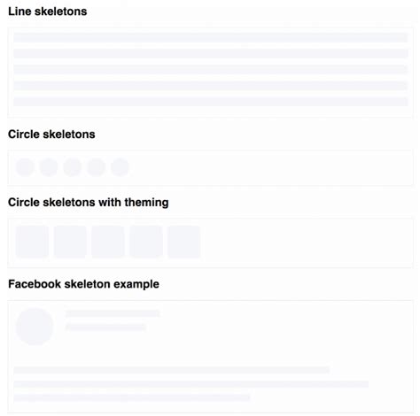 Image result for Skeleton Loading Angular