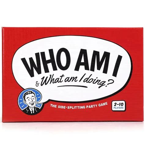Who Am I & What Am I Doing Board Game