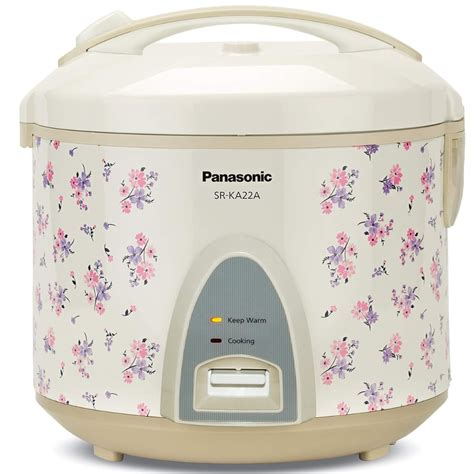 Panasonic SR-KA22A, 5.7 Ltrs 745 Watt Automatic Jar Rice Cooker (White ...