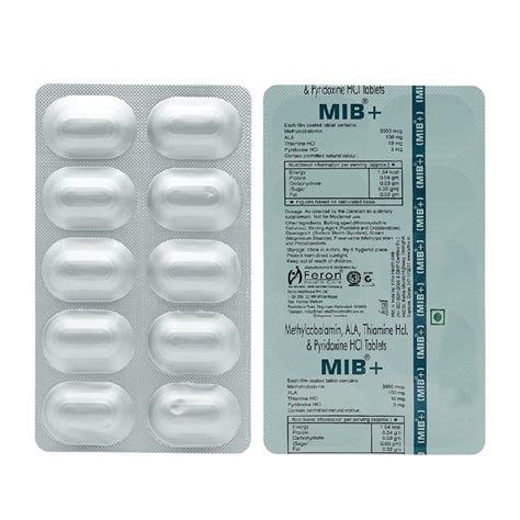 Mib Plus Tablet 10's Price, Uses, Side Effects, Composition - Apollo ...