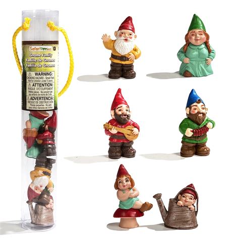Safari Ltd.Toob - Gnome Family - Realistic Hand Painted Toy Figurine ...