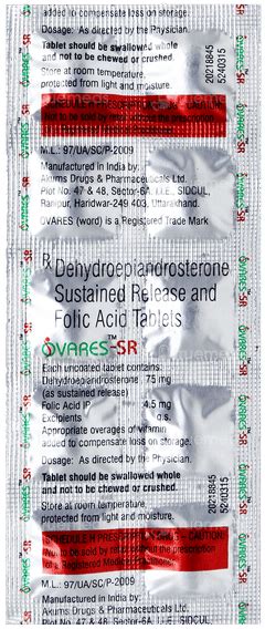 Ovares Tablet - Uses, Side Effects & Dosage from Truemeds