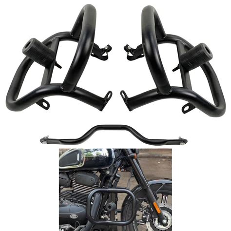 Leg Guard Heavy Duty for Jawa Bobber-42 / Jawa Perak : Amazon.in: Car ...