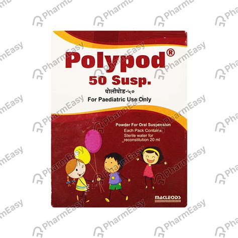 Polypod 50 50 MG/5ML Suspension (30): Uses, Side Effects, Price ...