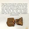Natural Tiger Eye Crystal Stone Original Certified - Raw Healing ...