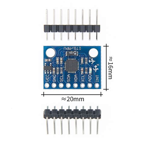 1/2/3/4/5/10X GY-521 MPU-6050 3 Axis Accelerometer | Ubuy India