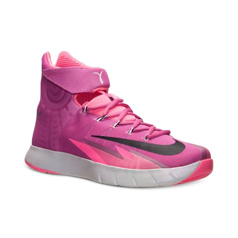Pink Basketball Sneakers