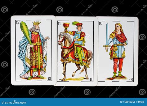 Some Cards from the Spanish Deck for Playing Cards Games and Gambling ...
