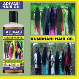 Kumbhani Organics Adivasi Hair oil - 100% Pure Herbal and Ayurvedic ...