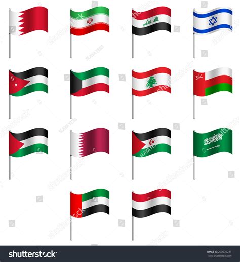 middle eastern flags
