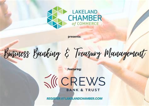 Member Meeting: Banker Bestie Crews Bank & Trust , 35 Lake Morton Dr ...