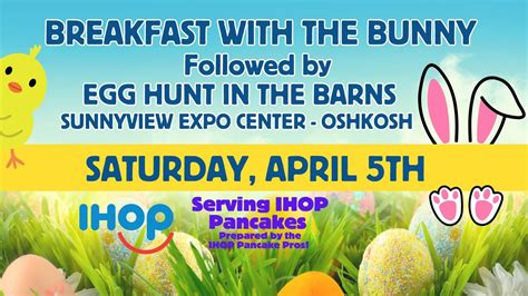 Breakfast with the Bunny Followed by Egg Hunt in the Barns, Sunnyview ...
