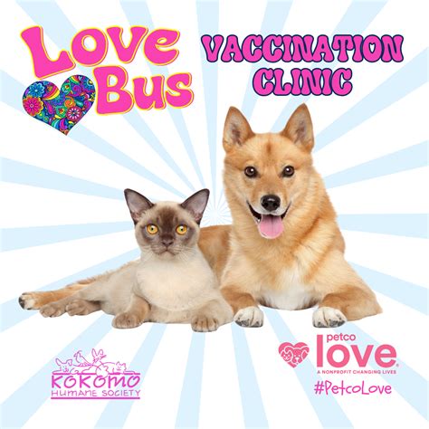 July – Love Bus Vaccination Clinic | Kokomo Humane Society