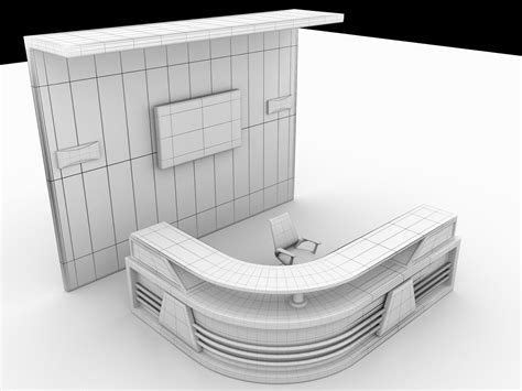 3DS Max Reception Table Tutorials 的图像结果