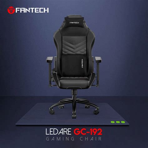 كرسي جيمنج اللون اسود FANTECH LEDARE GC192 | الاردن