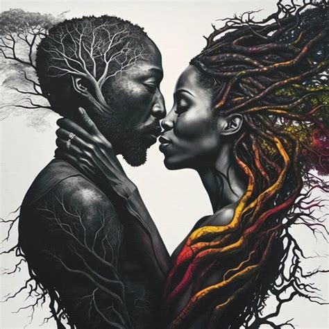 Rooted in Love / Manolo Dreams / African American Art / Black Art ...