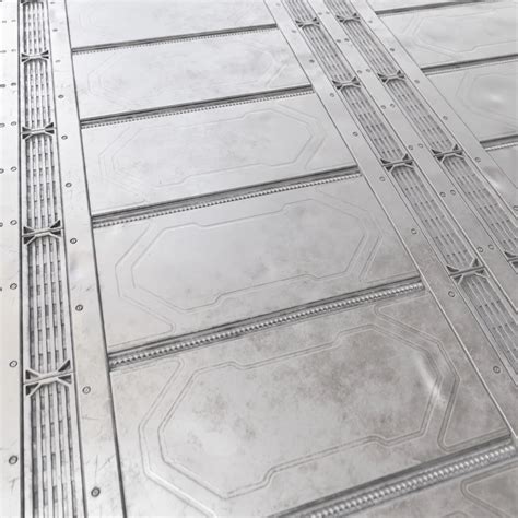 Riveted Steel Sci-Fi Panel Texture 4188 - LotPixel
