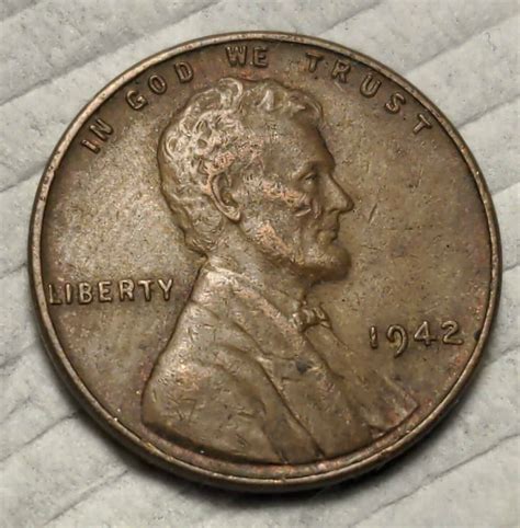 1942 Wheat Penny Error List & Value