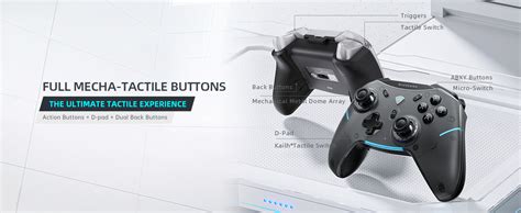 Machenike G5 Pro Wireless PC Game Controller - Full Hall Effect ...