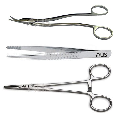 Buy ALIS Surgical Instrument Kit Set Of 3 Needle Holder6", Dissecting ...