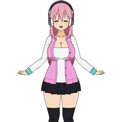 Super Sonico new outfit kisekae by nikoruanime on DeviantArt