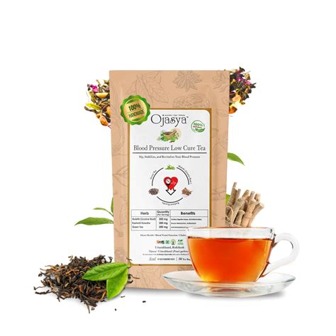 Ojasya Blood Pressure Low Cure Tea: A Herbal Remedy for Balanced Heart ...