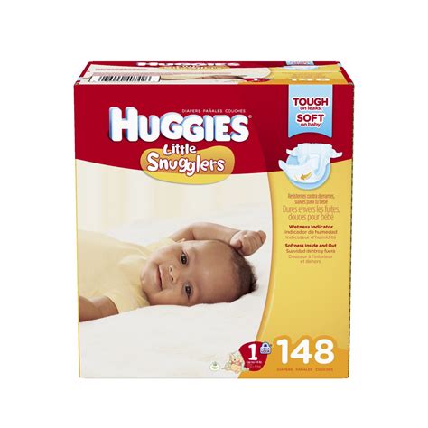 Huggies Little Snugglers Diapers Size 1 - 148 Count (FREE SHIPPING)