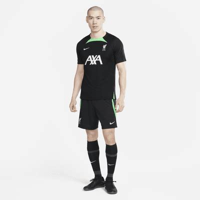 Liverpool F.C. Strike Men's Nike Dri-FIT Knit Football Shorts. Nike IN