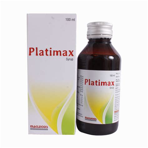 Platimax 100Ml Syp Price, Uses, Side Effects, Composition - Apollo Pharmacy