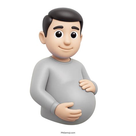 Pregnant Man Emoji Multicolor 3D PNG, ClipArt Collection » PNG Emoji