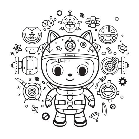 Tech Coloring Page 的图像结果