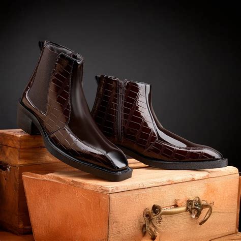 Jack Marc Men’s Elevator Boots | Extra 2 Inches Height Increase – JACK MARC