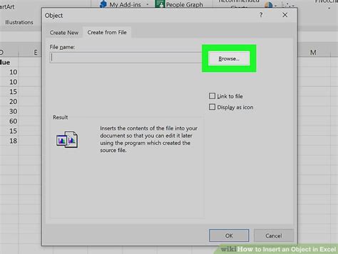 Image result for Outlook Insert Excel Object