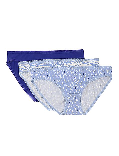 Buy Pack of 3 Cotton Mix Skinny Fit Knickers at Marks & Spencer