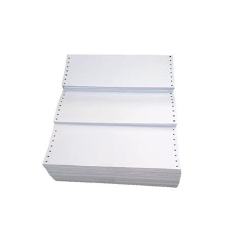Dot Matrix Printer Paper 10"x12",1 Part (4" Cut) 1000 Continuous Sheets ...