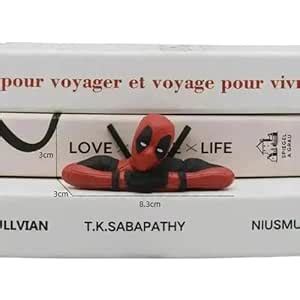 Bear Hugs Funny Red Mask Guy Desk Mini Statue Comic-Inspired Action ...