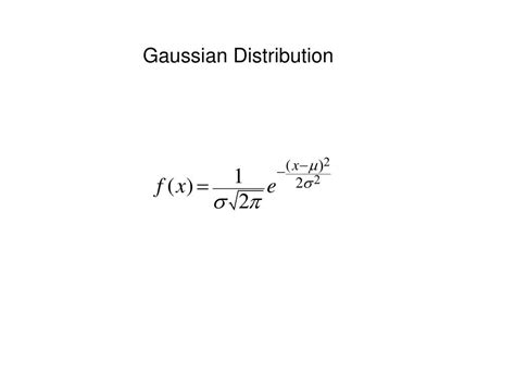 Gaussian Distribution Examples 的图像结果