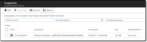 Image result for Create Azure VM Using Existing Snapshot