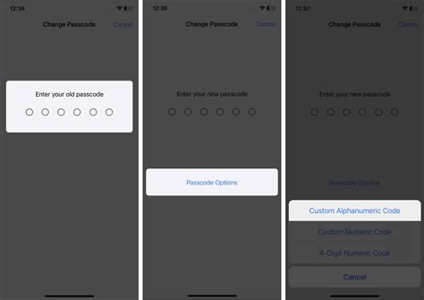 Image result for iPhone Passcode Options
