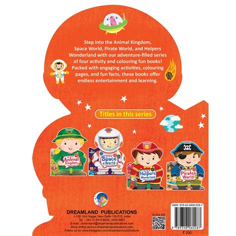 Step into the Space World - Activity and Colouring Fun Book – Popup Kids