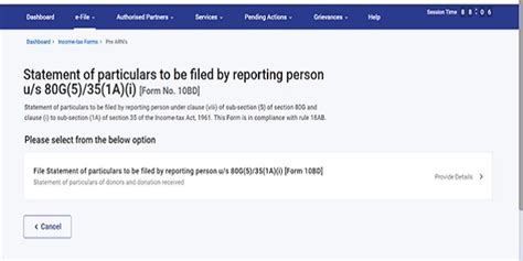 Procedure For Filing Form 10BD – A Step by Step Approach