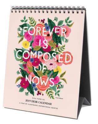 2019 Inspirational Quote Kalender - Rifle Paper Co. Calendar
