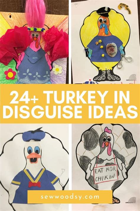 Free Printable Turkey Disguise Project Printable - Printable Calendars ...