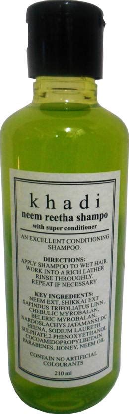 Khadi Herbal Neem Reetha Shampoo With Conditioner - Price in India, Buy ...