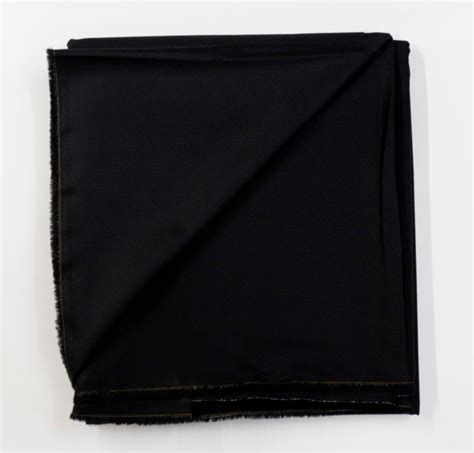 Black Dobby Dyed Cotton Unstitched Men's Shirt Piece (Width 58 Inch | 1 ...