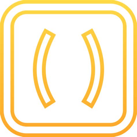 Bracket - Free shapes and symbols icons